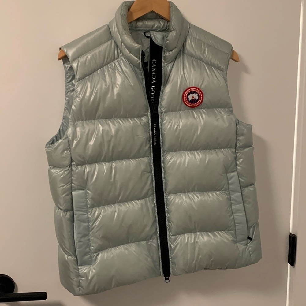 Canada Goose light green vest